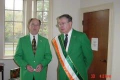 Jim Fitzgerald (l) and Paul McFadden