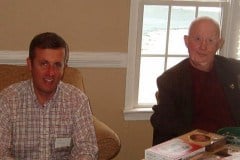 Mike Sweeney(L) and Jack Griffin