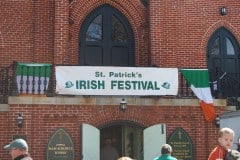 Banner at St. Paul's Church