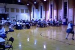 Look at the that crowd