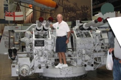 Jack Cassells and his big gun.