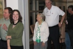 Mrs. McGann, Marge Cassells, Hugh Naughton