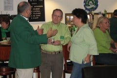 Dan Caffrey, Nial McCaul and wife